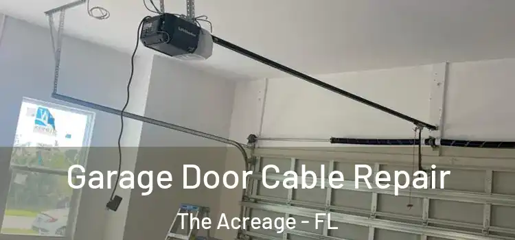  Garage Door Cable Repair The Acreage - FL