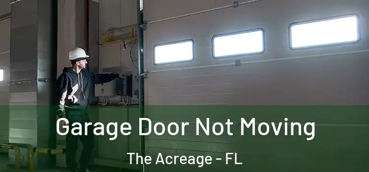  Garage Door Not Moving The Acreage - FL