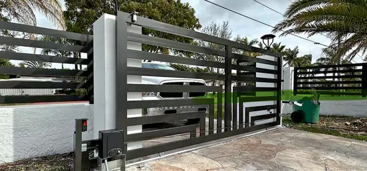 Automatic Driveway Gate Installation The Acreage