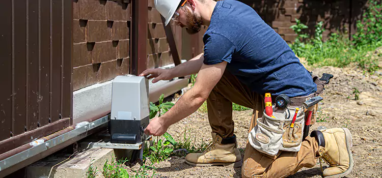 Electric Driveway Gate Installation The Acreage