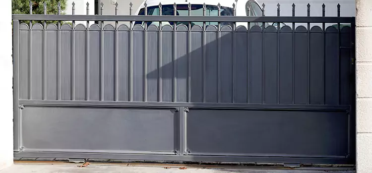 Metal Driveway Gate Installation The Acreage